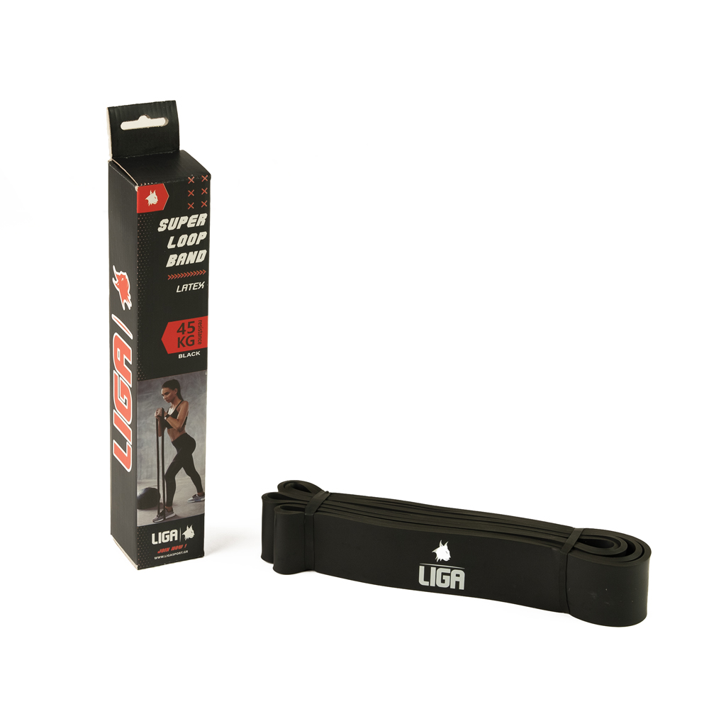 Λάστιχο αντίστασης (heavy duty latex band)(χρώμα μαύρο) 208εκ.*4,5εκ.*4,4εκ (HLB-6)