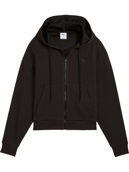 PUMA ESS ELEVATED Satin FZ Hoodie FL ΖΑΚΕΤΑ