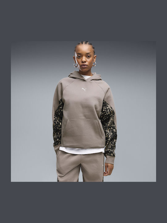 PUMA SPORT ANIMAL Standart Hoodie FL ΦΟΥΤΕΡ ΜΕ ΚΟΥΚΟΥΛΑ