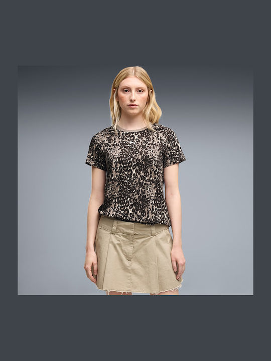PUMA GRAPHICS ANIMAL Standart AOP Tee ΜΠΛΟΥΖΑΚΙ Κ/Μ