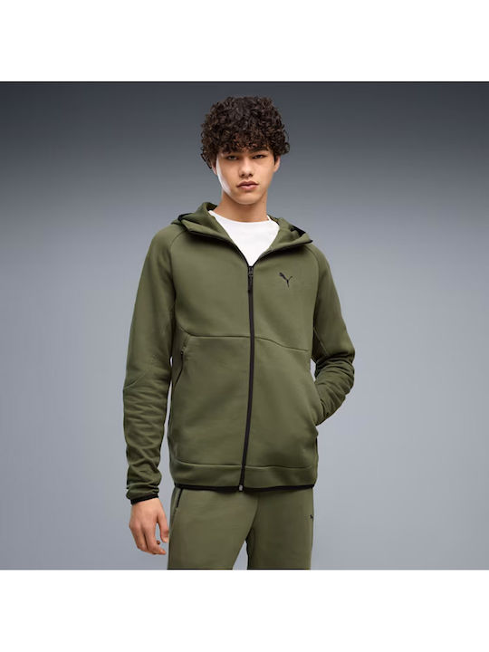 PUMA PUMATECH Slim Elevated Full-Zip Hoodie DK ΖΑΚΕΤΑ