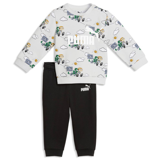 PUMA MINICATS SUPER PUMA AOP Crew SET FL INF ΦΟΡΜΑ