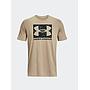 UA ABC CAMO BOXED LOGO SS T-SHIRT 1361673