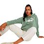 PUMA ESS Cropped Logo Hoodie FL Women's ΜΠΛΟΥΖΑ ΦΟΥΤΕΡ 586869