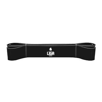 HLB-3 Λάστιχο αντίστασης heavy duty latex band  χρώμα μαύρο 208εκ*4,5εκ*4,5εκ LIGA