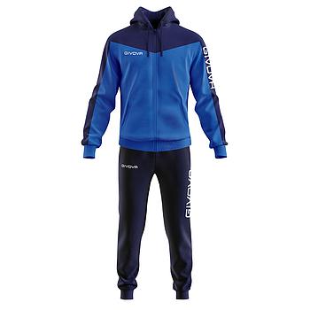 TUTA ROMA CON CAPPUCCIO POLARFLEECE TT013