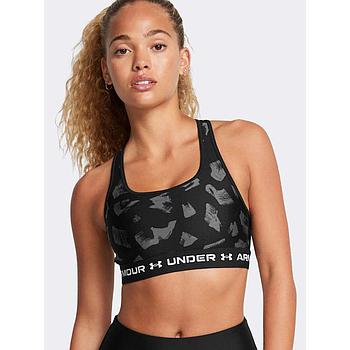 UNDER ARMOUR Crossback Mid Print Μπούστο 1361042198632558843