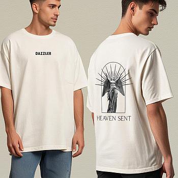 OVERSIZED T-SHIRT UNISEX HEAVEN SENT DAZZLER