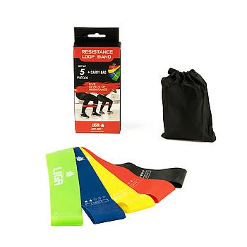 ELASTIC BANDS 5 PCS (ΛΑΣΤΙΧΑ ΠΟΔΙΩΝ) LIGA (LBS)