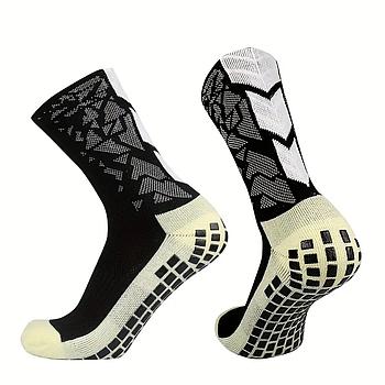 Quarter Training / Running socks with gel ΜΑΥΡΟ One Size - Quantum (premium) LIGA