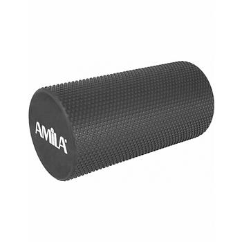 Foam Roller Pro Φ15x30cm Μαύρο (96824)