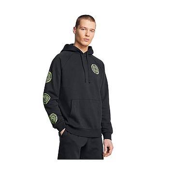 UA RIVAL FLEECE HBR LOGO HD ΜΑΚΡΥΜΑΝΙΚΗ ΜΠΛΟΥΖΑ (1386593)