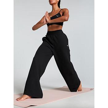 PUMA Q4 STUDIO TEXTURED HW PANT ΠΑΝΤΕΛΟΝΙ (525758)