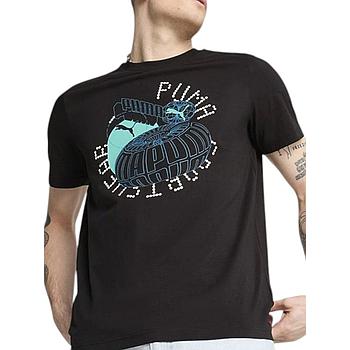 PUMA GRAPHICS Execution Tee Μπλουζάκι Κ/Μ