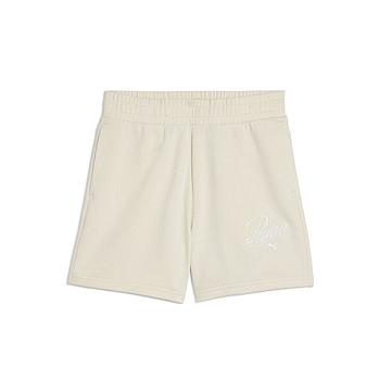 PUMA ESS SCRIPT High-Waist Shorts 5" ΣΟΡΤΣ