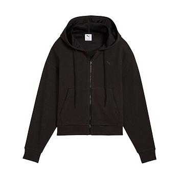 PUMA ESS ELEVATED Satin FZ Hoodie FL ΖΑΚΕΤΑ
