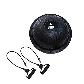 BOSU ΜΠΑΛΑ ΜΕ ΧΕΡΟΥΛΙΑ 58CM (LND-1011)